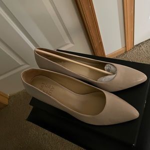 Naturalized Women’s Evie Pump, Leather, Beige, Size 9